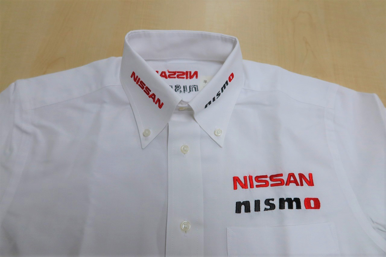 NISSAN NISMO GT-Rロゴ入りワイシャツ（半袖）  Mサイズ