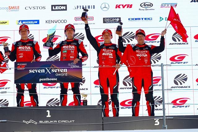 優勝記念タオル(2025 Rd.5 鈴鹿 GT500 1-3FINISH) ポスター&ステッカープレゼント
